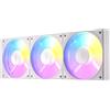 Antec Connect 120 ARGB C120 ARGB White_3PK - Set da 3 pezzi, colore: Bianco/Rotazione in avanti