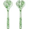 Guzzini - Posate Insalata in melamina Josephine, 'Table Decor' (Verde Polvere)