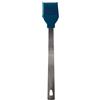 Mastrad - Pennello da cucina in acciaio inox e silicone - Testa rimovibile e manico in acciaio - Resistente al calore (300°C) - Lavabile in lavastoviglie - Blu