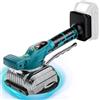 Nananuu Sistema di livellamento per piastrelle per batteria Makita da 21 V (senza batteria), strumento di vibrazione per piastrelle con 5 velocità regolabili e grande ventosa, vibratore per piastrelle