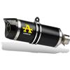 Arrow Terminale di Scarico Arrow Thunder alluminio Dark con fondel