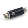 Arrow Terminale di Scarico Arrow GP2 Nichrom Dark Per KTM DUKE 125