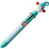 Tinc - Penna Multi-Colori Gonk - Retrattile con 8 Tonalità di Inchiostro - Fornitura Scolastica Divertente per Bambini - Perfetta per Regali e Feste - Babbo Natale Blu Ghiaccio