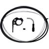 Tranzx components Leva manubrio reggisella telescopico cavo interno nero