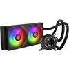 KRUX Dissipatore a Liquido Krux HydroGlance 240 LCD 240mm Nero