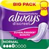 Always Discreet - Solette per incontinenza da donna, 30 pezzi