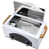 DYOUen Scatola per la pulizia degli attrezzi in metallo ad alta temperatura da 300 W, con timer, per manicure, pedicure, saloni di parrucchiere, autoclave, sterilizzatori per vari tipi di bellezza e unghie