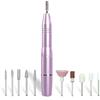 Rio The Beauty Specialist Fresa per Unghie Professionale, Salone o uso domestico, 11 testine, controlli reversibili per destrorsi o mancini, velocità regolabile, silenziosa, portatile, USB, NAEF