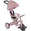 Globber Triciclo Evolutivo Rosa 4 in 1 Regolabile Seconda Infanzia 20kg