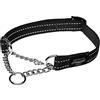 Rogz Utility Riflettente Snake Obedience Half-Check Collare, Medium 12/18-Inch