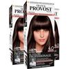 Franck Provost Tinta Permanente Riutilizzabile per Capelli con Trattamento di Bellezza Colorazione Professionale e Copertura Ottimale a Lunga Durata Colore 4.0 Castano - 3 Tinte