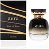 KHADLAJ PERFUMES Aura Kiss Of Rose EDP 100 ml (3,4 once), fragranza femminile, lunga durata e lussuosi profumi di Arabia di Khadlaj