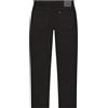 Lee Uomo Jeans West, Regular Straight Fit, Straight Leg, Clean Black, 30W / 32L