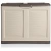 BAMA Contenitore mettitutto tortora 200 litri 78x45x64h cm Bama