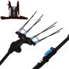 Lisam Thor - Abbacchiatore Elettrico a batteria - Asta Telescopica - 250-350 cm - Batteria 12V 56Ah