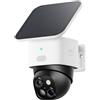 eufy Security SoloCam S340 3K telecamera pannello solare telecamera wi fi esterno senza fili