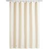 Barossa Design Fodera per tenda da doccia con 6 magneti, impermeabile in PEVA per bagno, 182,9 x 182,9 cm, dimensioni standard, senza PVC, occhielli in metallo, beige, 72 x 72 cm