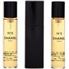 Chanel No.5 - Twist and Spray Eau de Toilette da donna 3 x 20 ml