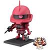 BANDAI SPIRIT NUOVO BANDAI SPIRITS Gunpla-kun Char's Zaku-kun DX Set (Runner Ver.) con replica
