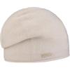 Seeberger Berretto Long Beanie in Cachemire Donna - Lavorato a Maglia Oversize Autunno Estate Primavera Inverno Estate/Inverno - Taglia Unica Beige Chiaro