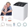 Xandoril Dispositivo di ossigeno portatile, concentratore di ossigeno Xandoril per uso domestico,90%, 1-7L/min,Concentratore di ossigeno portatile