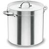 Lacor 20124 - Pentola dritta con alluminio Coperchio Chef 24 cm | Utensile professionale duraturo; progettato per prestazioni ottimali e una pulizia rapida in lavastoviglie