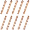 OTOTEC 10 PZ 10N24 3/32 2.4mm Punte Per Pinza Elettrodo Di Tungsteno Per WP17 WP18 WP26 Torcia Per Saldatura TIG Serie Pezzi Di Ricambio In Rame Rosso Accessori Per Torcia Di Saldatura