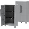 TERRY Armadio Transforming Modular 3 - 78 x 43,6 x 143 cm - PPL - grigio - Terry (unità vendita 1 pz.)