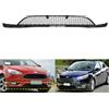 NONE Griglia centrale inferiore a nido d'ape per paraurti anteriore con piastra di guida del flusso per Ford Focus III MK3 Sport 2015-2018