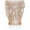 LALIQUE VASO BACCHANTES ORO, M - H 14,6 x P 12,3 cm, kg 1,4