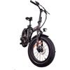 TEKLIO TF1 Fat Bike elettrica 20'' nera in acciaio