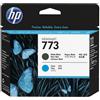 HP Originale Testina di stampa HP 773 (C1Q20A) nero opaco -ciano - B02773