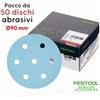 Festool 50pz disco carta abrasiva VOC velcro 7 fori Ø 90 mm - Festool®