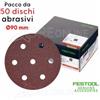Festool 50pz disco carta abrasiva RUBIN velcro 7 fori Ø 90 mm - Festool®