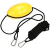 Docooler - 1 corda con deriva per ancora, lunghezza: 9,1 m, lunga corda di nylon con moschettoni in acciaio inox, accessorio per kayak
