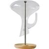 WANAONE Decanter Stendibiancheria, 5,1 cm 1 supporto per decanter con fondo in legno veloce e immacolato, asciugatura e conservazione sicura