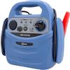 cartrend Stazione di alimentazione portatile con funzione di avviamento e compressore integrato fino a 7 bar, connettore USB e 12 V, 600 A, blu