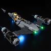 Kyglaring Kit di illuminazione a LED - Compatibile con il set di blocchi da costruzione Lego-75325 Star Wars The Mandalorian's N-1 Starfighter - Solo led senza set di mattoncini(Versione classica)