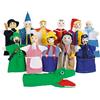 Goki SO450 - Assortimento di burattini a mano con 12 diversi burattini ideali per il teatro dei burattini