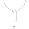 SWAROVSKI COLLANA MATRIX BIANCO, PLACCATURA RODIO 5692416