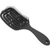 Sonew Spazzola per pettine per capelli Bend Spazzola per capelli Styling per capelli bagnati/asciutti Spazzola per capelli con spazzola per capelli(Nero)