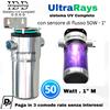 Sistema UV-LED 50W con sensore di flusso 1 pollice