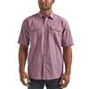 Wrangler Authentics Short Sleeve Classic Woven Shirt Camicia Button-Down, Bianco Brillante, M Uomo