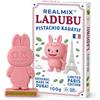 REALMIX LADUBU Cioccolato Di Dubai - Autentico Cioccolato Pistacchio Con Fili D'Angelo Croccanti - Autentico Dubai Chocolate, Raffinato Cioccolato Dubai Prodotto Negli Emirati (Cioccolato Rosa)