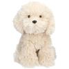 Depesche 14059 TOPModel Fur Ever Friends - Cane Giocattolo Luna, con Pelliccia riccia Beige, Peluche Alto Circa 30 cm