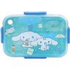 Roffatide Cartoon Carino Cinnamoroll Stampato All-in-One Bento Scatole con Cucchiaio Kawaii 4-Point Lock Tipo Lunch Box Contenitori per Food Frutta Snack