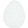 Hama Pegboard 260 - Pannello Forato per Giocare con Le Perline, a Forma di Uovo 260