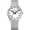 Mondaine Evo2 orologio Uomo Analogico Al quarzo con cinturino in Acciaio INOX MSE.40210.SM