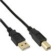 InLine B-34510S cavo USB 2.0 1 m A B 0,48 Gbit/s Nero [INLINE_ B-34510S]