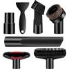 vonsera 7 Pezzi Accessori Aspirapolvere, 32-35 mm Universale Bocchetta per Aspirapolvere, Set di Accessori per Aspirapolvere compatibile con Kärcher, Miele, Bosch, Siemens